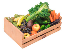 standard size produce box